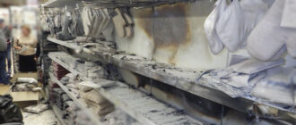 Під Києвом іноземець підпалив гіпермаркет: деталі та фото