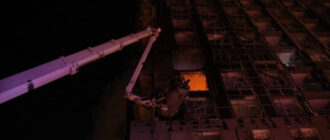 Нічна атака по Києву: є загиблий і постраждалі, врятовано 18 людей (фото, відео)