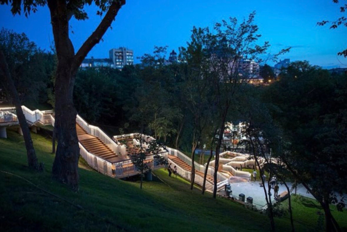 Пейзажная аллея в Киеве. Фото: facebook/Кличко – мэр