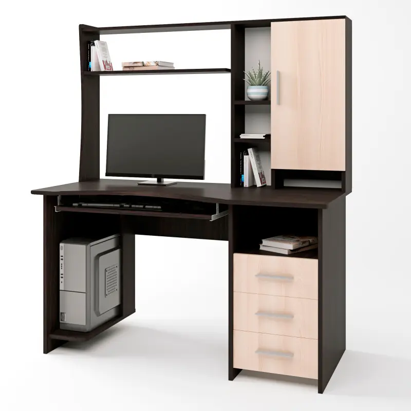 Стіл письмовий чи комп’ютерний з надбудовою - що вибрати для дому