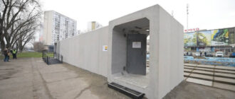 У Києві встановили перше сертифіковане мобільне укриття — який вигляд має і де шукати (фото)