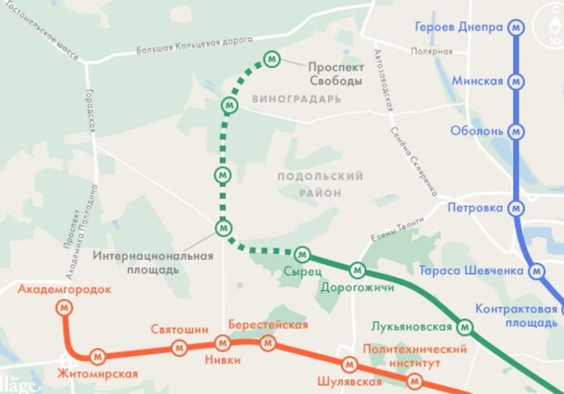 Метро на Виноградарь в 2026 году не откроют - Выговский -