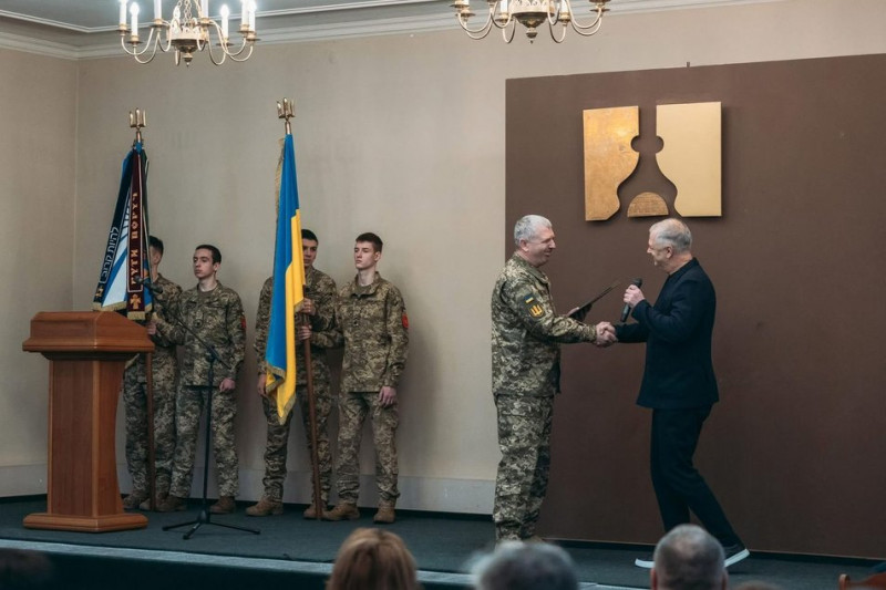 У Софійському соборі вчергове вручили дипломи капеланам