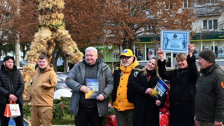 Найвищий дідух в Україні встановлений у Білій Церкві