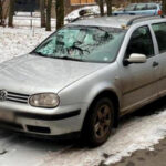 У Києві водій їздив із муляжем міни на даху авто