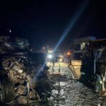 ДТП с маршруткой на трассе Киев-Харьков вблизи Иванкова: погиб водитель легковушки, пострадали 13 человек