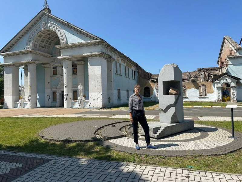 Французька науковиця у Бучі збирала дані про воєнні злочини Росії