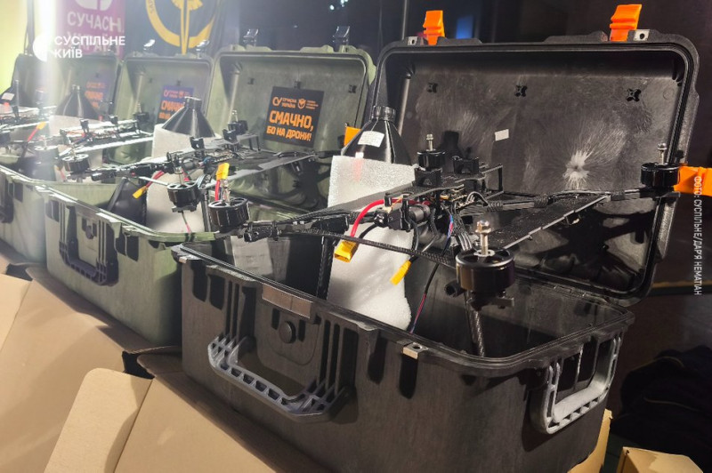 "Смачно, бо на дрони": Розвідники отримали від київського БФ 100 дронів, обладнаних спеціально під завдання ГУР