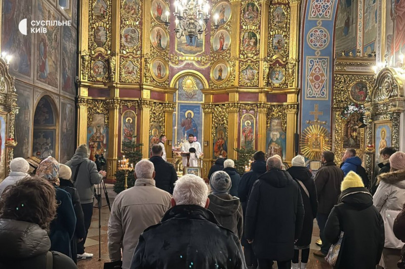 Різдво-2025: у головних храмах Києва святкові богослужіння
