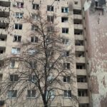 Гуртожиток Київського авіаційного інституту зазнав ушкоджень під час атаки РФ