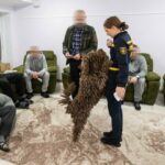 Собака Банана допомагає в реабілітації військових у Києві