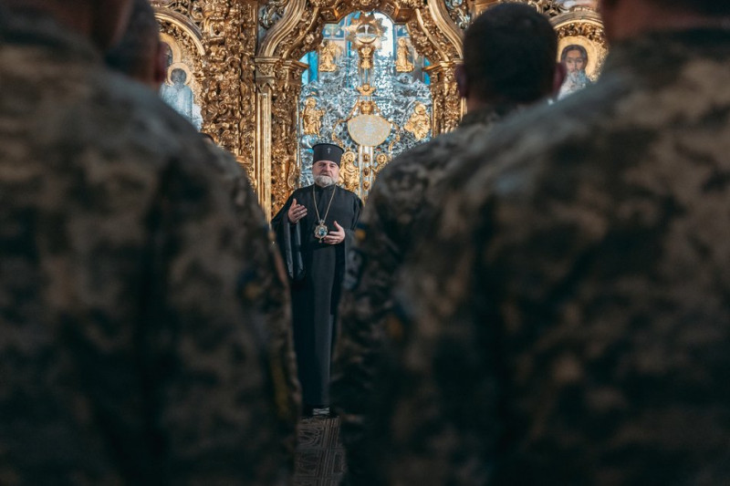 У Софійському соборі вчергове вручили дипломи капеланам