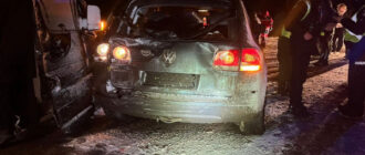 На Київщині маршрутка виїхала на зустрічну смугу: один загиблий та 13 постраждалих (фото)