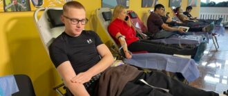 На Київщині зростає дефіцит крові на тлі спаду донорства: на Головпоштамті провели різдвяну донацію