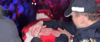 Поліція відреагувала на затримання Санта Клауса у Києві