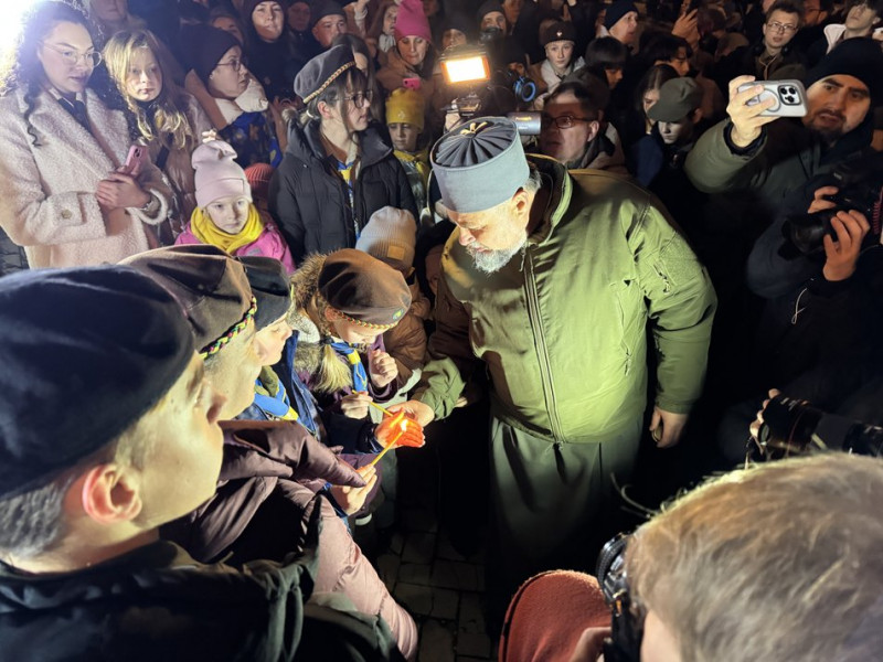 Вифлеємський вогонь миру прибув до Києва
