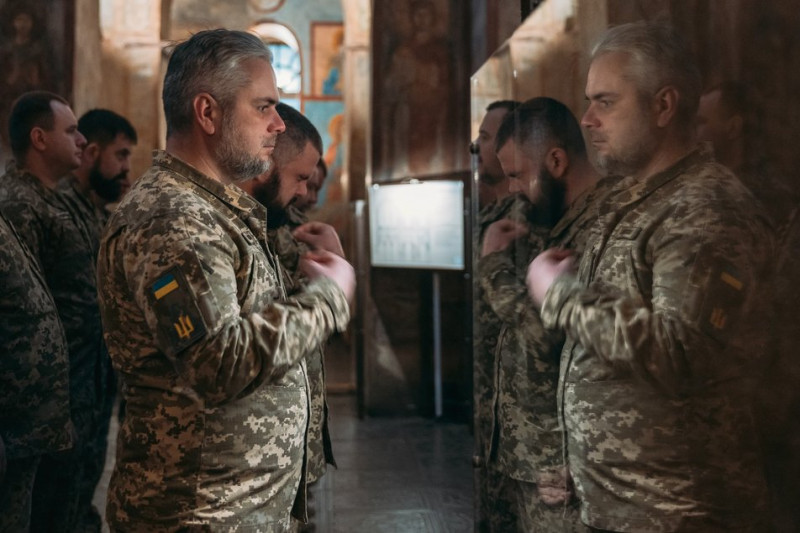 У Софійському соборі вчергове вручили дипломи капеланам