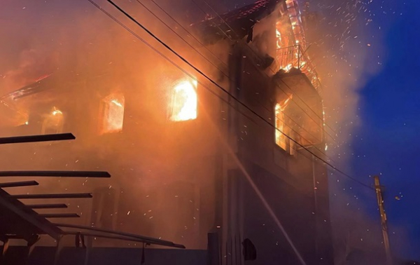 З'явилися фото наслідків атаки на Київ