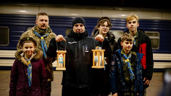 Вифлеємський вогонь миру прибув до Києва