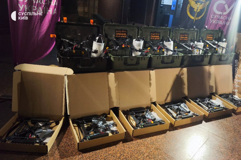 "Смачно, бо на дрони": Розвідники отримали від київського БФ 100 дронів, обладнаних спеціально під завдання ГУР