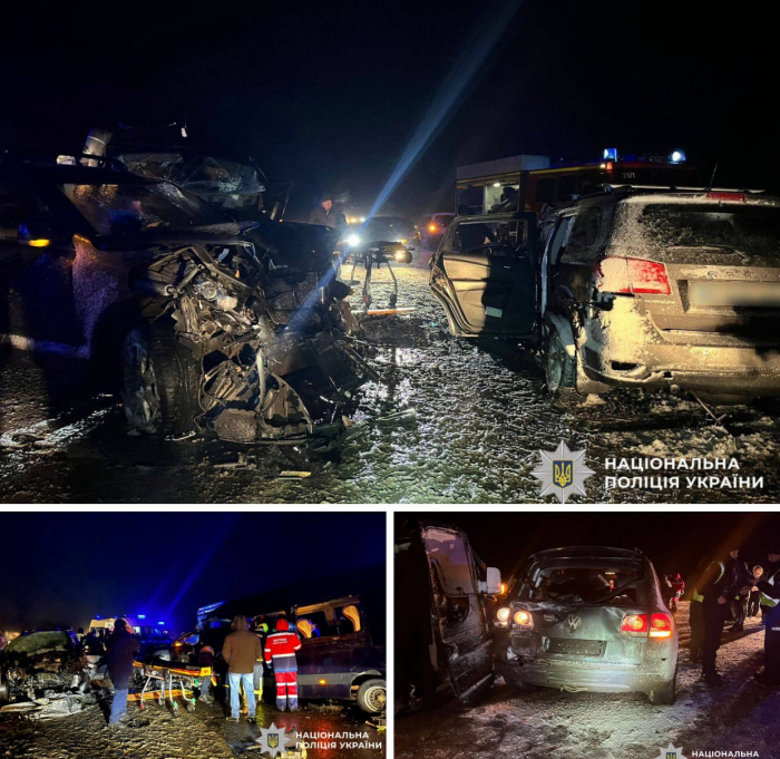 ДТП з маршруткою на трасі Київ&ndash;Харків поблизу Іванкова.