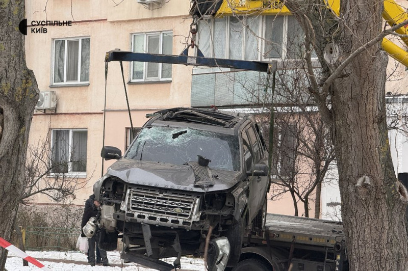 Вибух автівки на Оболоні: що кажуть очевидці