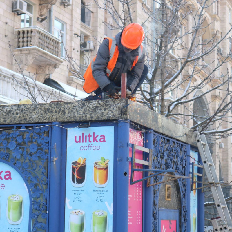 Протерміновані дозвільні документи: на Хрещатику та Майдані прибрали понад 30 МАФів