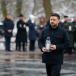 Президент Зеленський вшанував жертв Голокосту у Бабиному Яру
