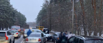 У Києві сталася масова ДТП за участю 13 авто