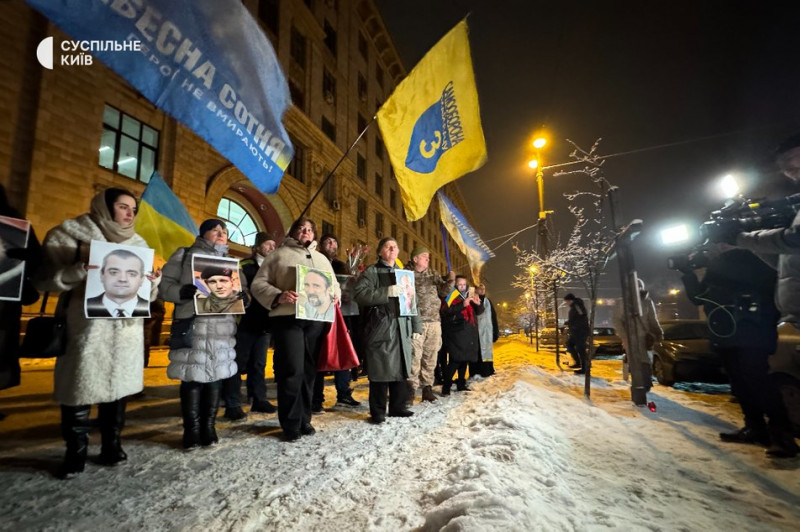 На Майдані Незалежності пройшла хода в памʼять про перших загиблих з Небесної Сотні