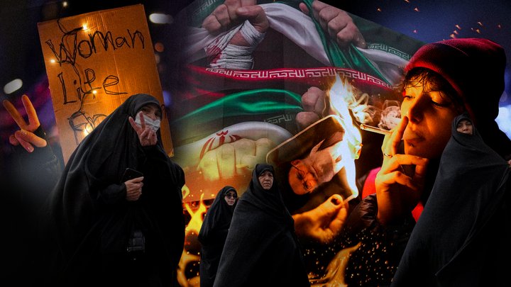 Біля посольства Ірану в Києві відбувся мітинг на підтримку антиурядових іранських протестів