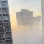 Над Києвом фіксують смог через пожежі внаслідок обстрілів