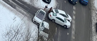 У Києві зіткнулися п’ять автівок: з’явилося фото