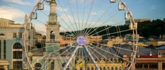 Суд заборонив роботу колеса огляду на Контрактовій площі в Києві