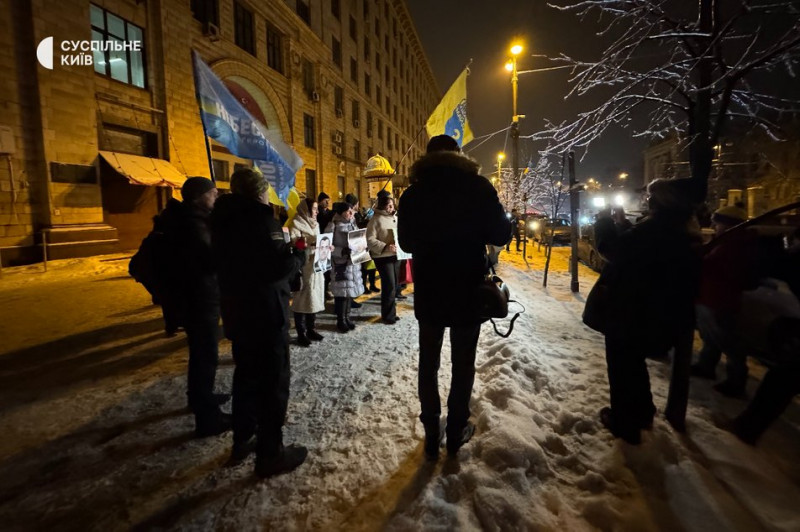 На Майдані Незалежності пройшла хода в памʼять про перших загиблих з Небесної Сотні