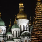 Замість феєрверків — дрони: британський журналіст записав щемливе відео з центру Києва на Новий рік