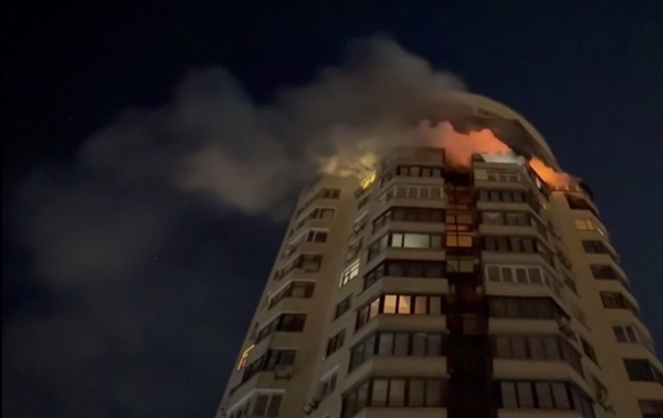 Атака на Київ: числені пошкодження у п'яти районах