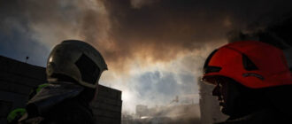 РФ потужно вгатила по Києву — з’явилося відео