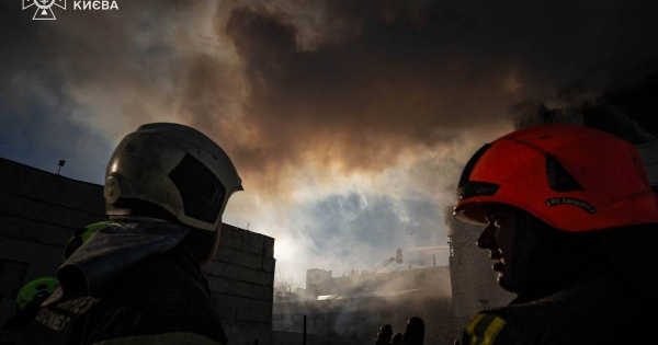 
 РФ&nbsp;потужно вгатила по&nbsp;Києву&nbsp;&mdash; з&rsquo;явилося відео
 