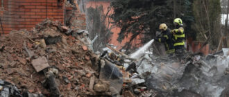 Замість будинків - руїни та завали: наслідки атаки по Києву у фото