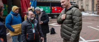 Перша партія гумдопомоги зі Словаччини надійшла до Києва