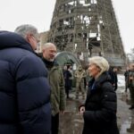 Дев'ять атак за пів року: лідерам ЄС показали пошкоджену київську ТЕЦ