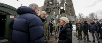 Дев'ять атак за пів року: лідерам ЄС показали пошкоджену київську ТЕЦ