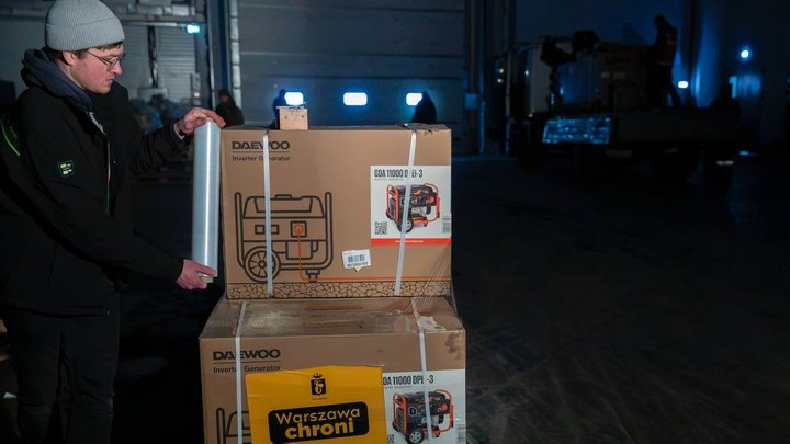 Християнська громада Кракова надала генератори та обігрівачі Києву на прохання глави УГКЦ