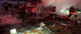 Удар по Києву: з'явилися фото наслідків атаки