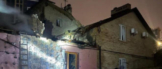 З'явилися фото з наслідками атаки РФ на Київ