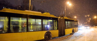 У Києві поступово відновлюють рух трамваїв і тролейбусів