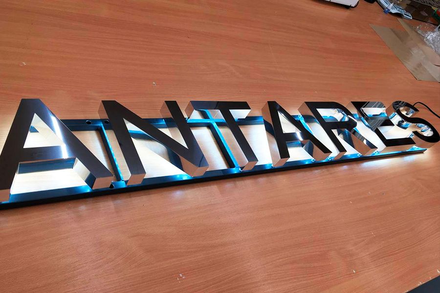 Объемные буквы - эффективный инструмент наружной рекламы