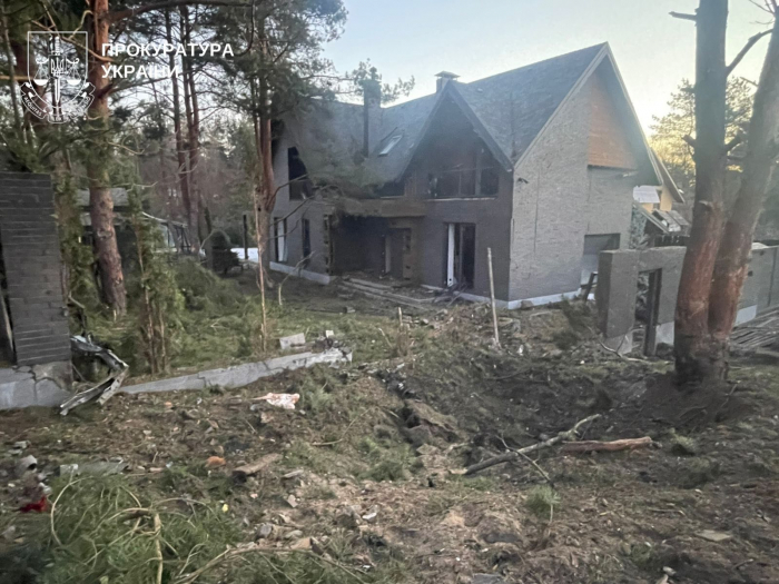 Наслідки російських обстрілів на Київщині, 14 березня 2026 року . Фото:Прокуратура України