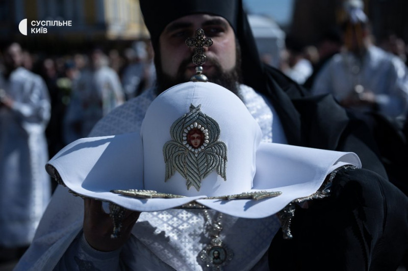 Третій день церемонії прощання: у Володимирському соборі поховали Почесного патріарха ПЦУ Філарета